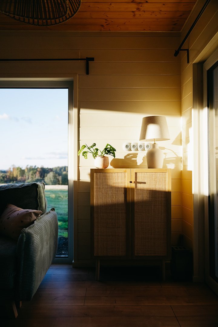 Naluka domky - interiér